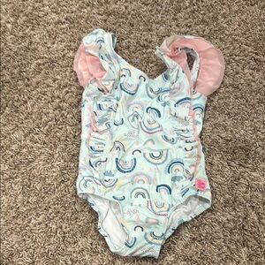 Kids Rainbow One Piece Swimsuit